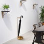 Aberto Design Paragüero de Metal Dorado